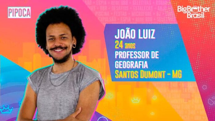 João Luiz: professor de Santos Dumont está no BBB 21 1 joao bbb
