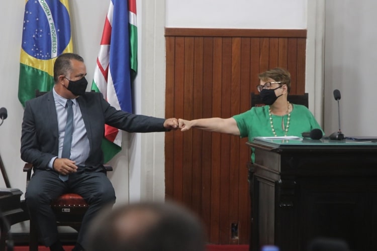 Margarida Salomão toma posse como prefeita de Juiz de Fora 1 kennedy e margarida leonardo costa