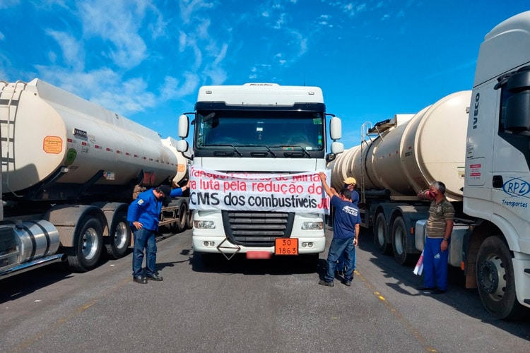 greve dos tanqueiros foto sindtanque MG