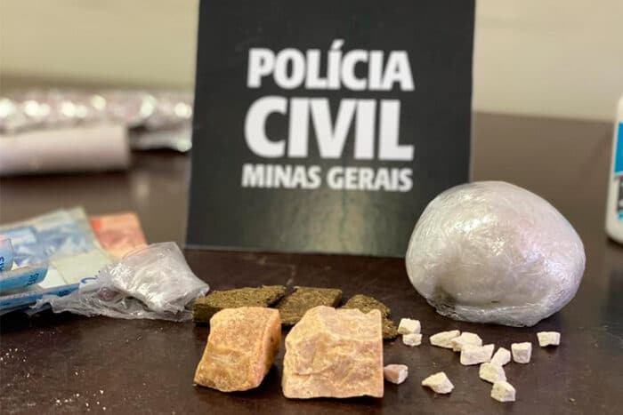 Ação apreende drogas e celulares na Zona Norte 1 policia civil