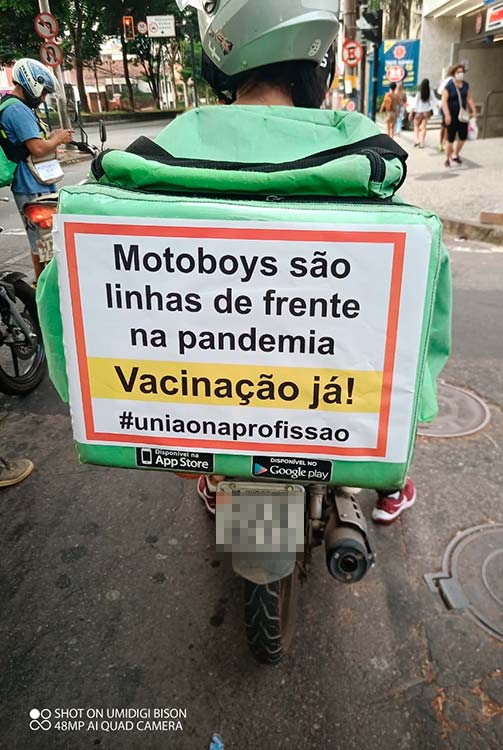 vacinacao motoboys by divulgacao interna