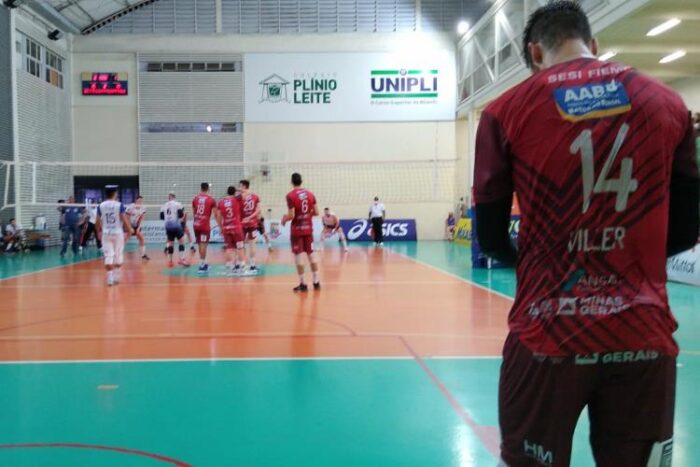 JF Vôlei vence Niterói na ida das quartas de final da Superliga B 1 17 03 2021 Niteroi x JF Volei foto Divulgacao JF Volei