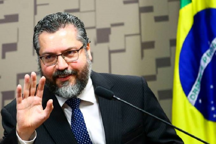 Ernesto Araújo se reúne com Bolsonaro para pedir demissão 1 29 03 2021 Ernesto Araujo foto Marcelo Camargo Agencia Brasil