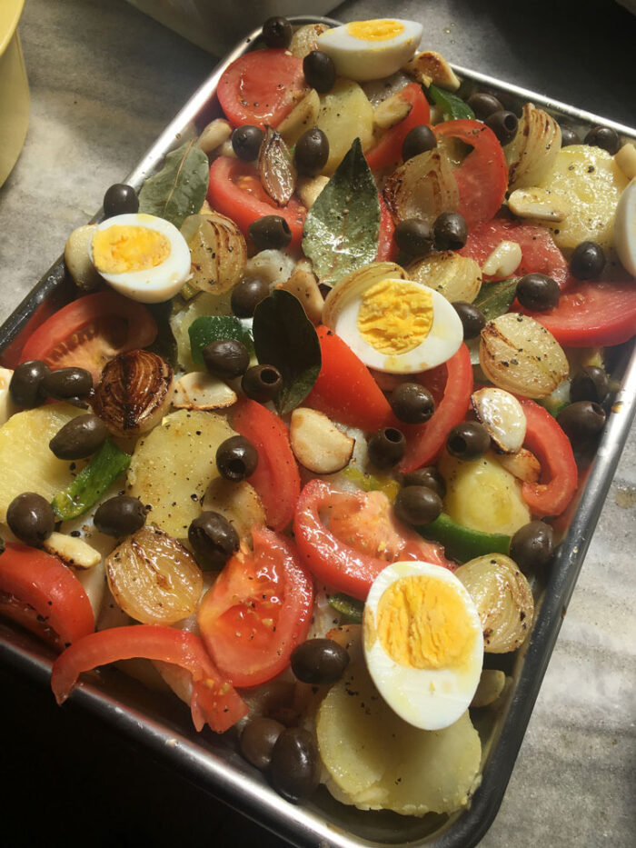 Bacalhoada tradicional, mas diferente 3 bacalhoada