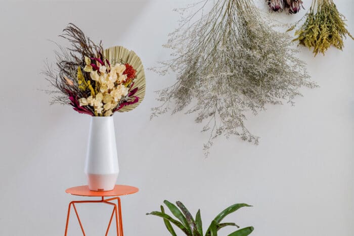 Arranjos com beleza, design e personalidade! 3 flor seca