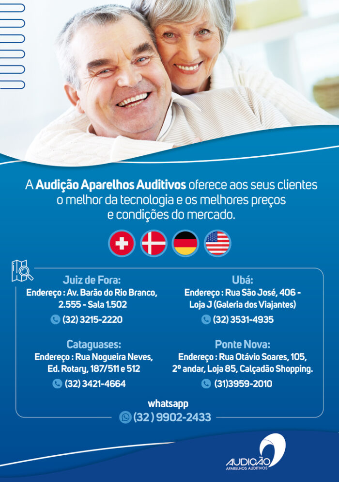 Aparelhos auditivos: Ouvir bem para conviver melhor 1 Aparelhos auditivos