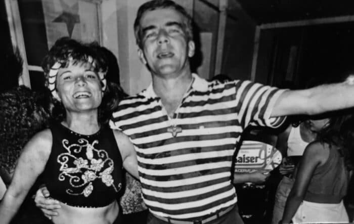 Carol Fávero antes da pandemia 2 Regina e José Geraldo Teixeira em 1987