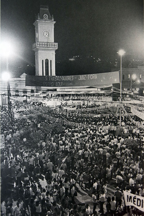 Tribuna lança 1º episódio de minidocumentário que trata da criação do jornal 3 DIRETAS JA 1984 Foto Beto Carrera