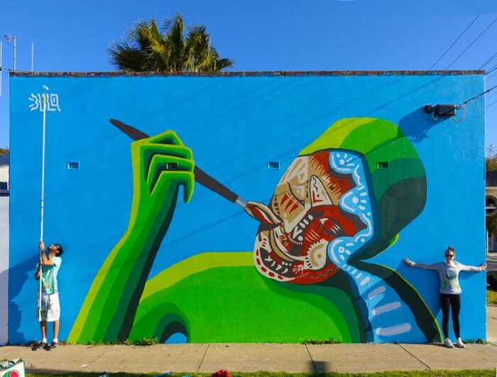 Pelas frestas, grafite vive a realidade da arte sob encomenda 6 grafite