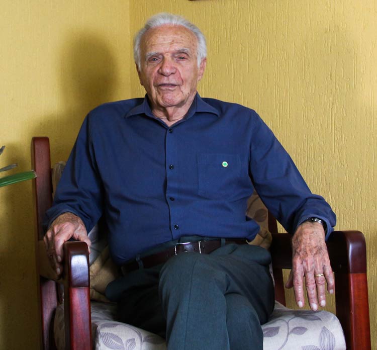 Morre José Passini, ex-reitor da UFJF, aos 97 anos 1 passini