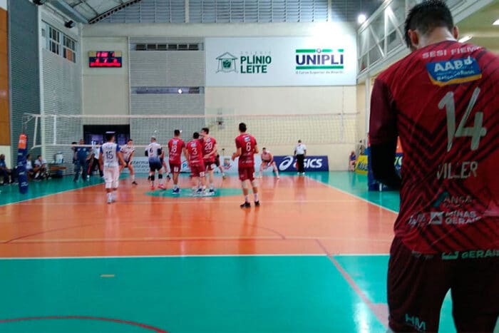 Atrás do acesso, JF Vôlei abre semifinal da Superliga B em visita ao Aeroclube 1 jf volei divulgacao