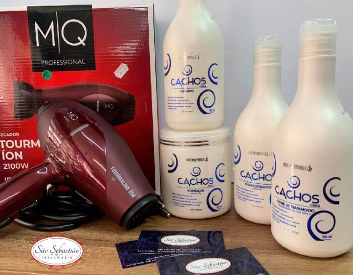 kit cabelos cacheados