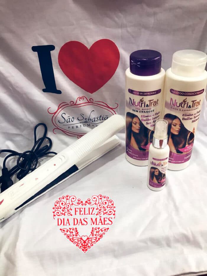 Perfumaria São Sebastião lança kits para as mães 3 kit cabelos lisos