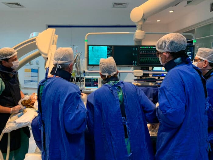 Santa Casa JF: técnicas inéditas para pacientes cardíacos 7 procedimento