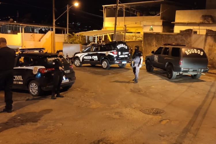 Bom Pastor, Benfica e Centro são alvos de ação contra furtos e roubos 2 07 05 21 operacao de combate a furtos e roubos Divulgacao Policia Civil destacada