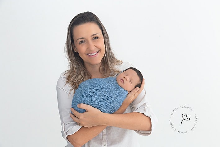 Bárbara Sperandio e o filho Enzo Bárbara Sperandio e o filho Enzo