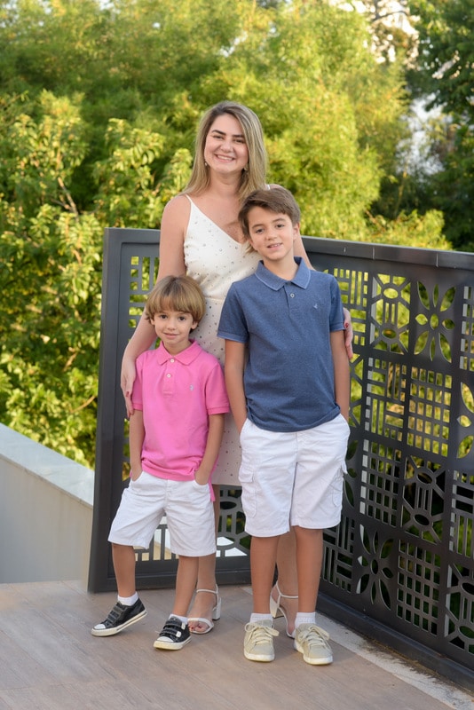 Luciana Costa Cunha e os filhos Lucas e Felipe-001 Luciana Costa Cunha e os filhos Lucas e Felipe-001