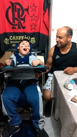 Por Nicolas: rifa solidária mobiliza organizadas do Flamengo em JF 1 Nicolas foto arquivo pessoal2