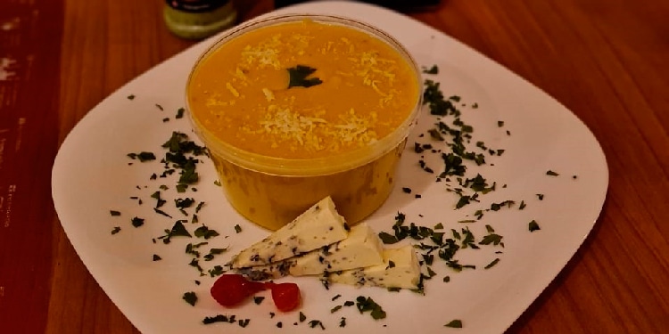 caldo de abóbora