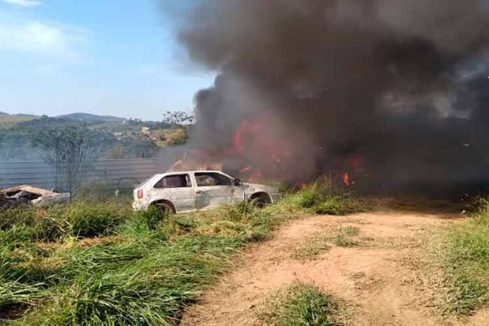 incendio bairro Grama
