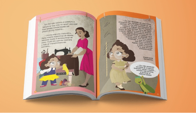 Um passeio pelas memórias de Vó Filó 5 livro vo filo aberto 2