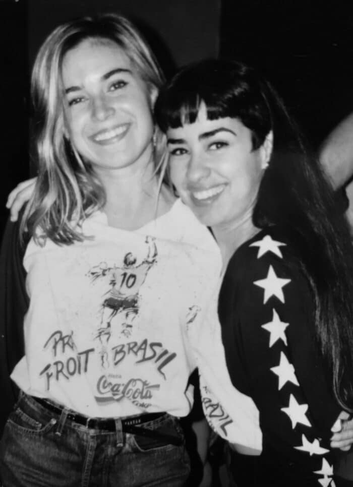 Natasha Txai 2 Juliana Costa e Marise Linhares em 1994