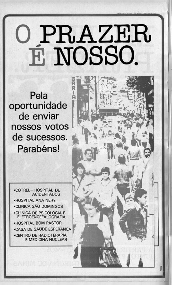 Tribuna 40 anos: As relações comerciais do jornal ao portal 3 O prazer e nosso