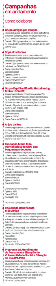Queda nas temperaturas acentua preocupação com a população de rua 2 arte campanha
