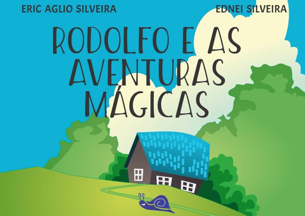 Eric Aglio Silveira lança seu primeiro livro, escrito quando tinha cinco anos 3 livro destacada