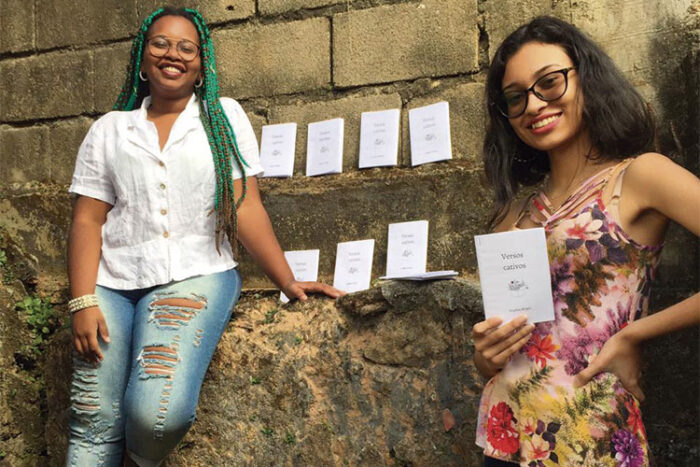 Sophia Bispo e Sabrina de Jesus Ferreira lançam fanzine 1 sophia bispo e sabrina ferreira almas que amam by divulgacao