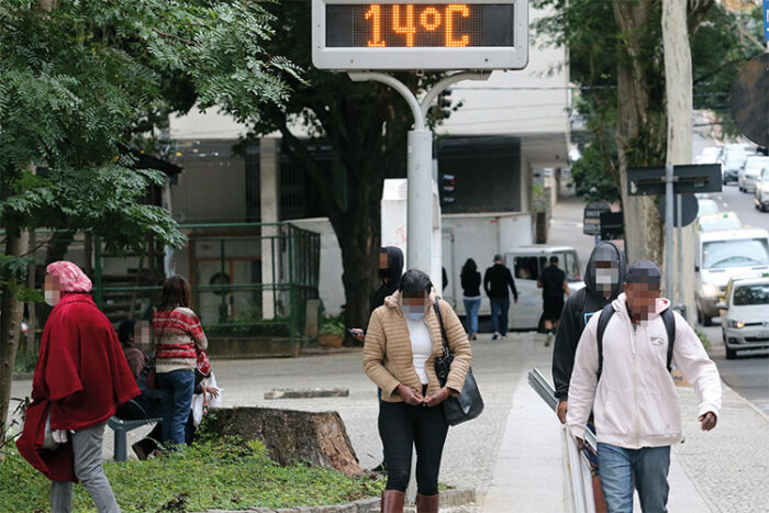 JF tem tarde mais fria desde 2019; Inmet prevê quinta-feira gelada 1 Tempo frio