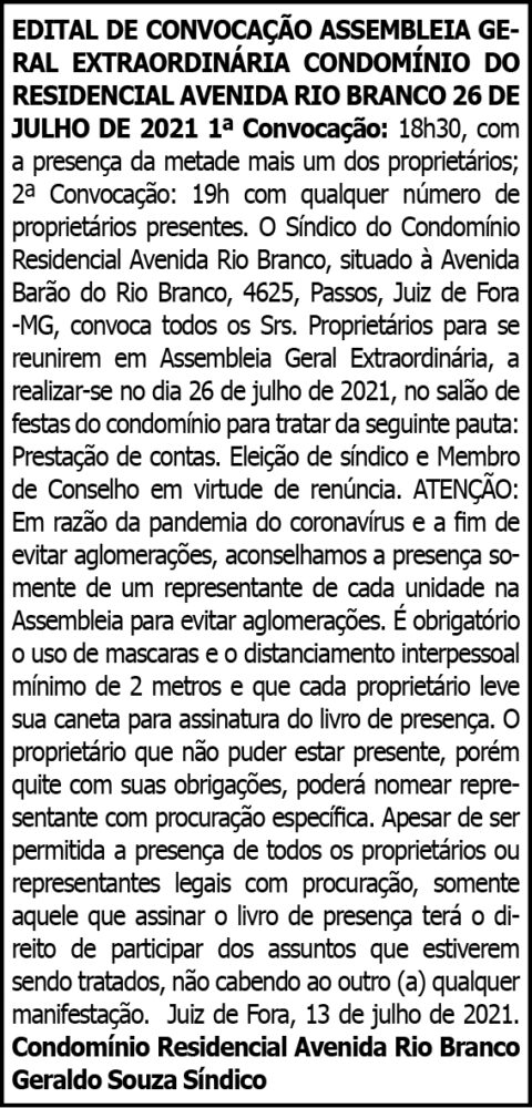 Assembleia Geral 4 1 RIO BRANCO