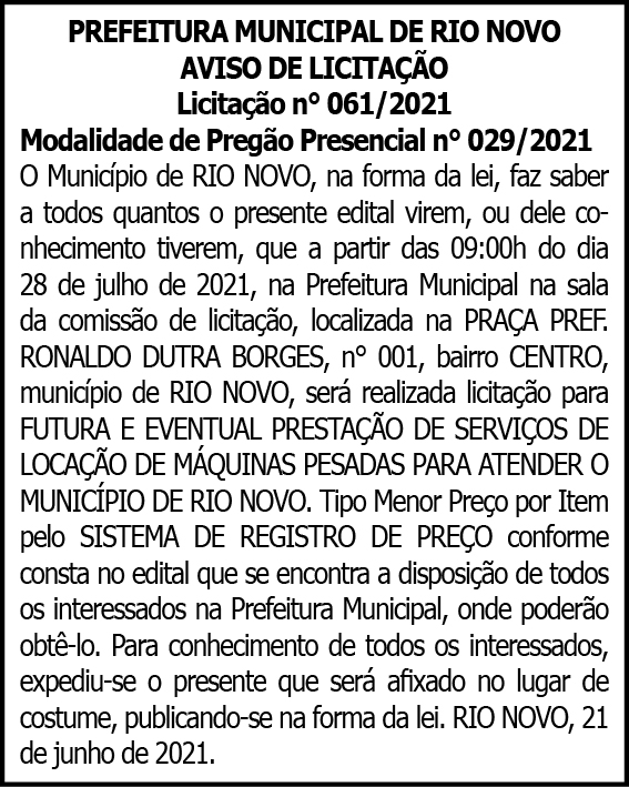 1 RIO NOVO 061 1