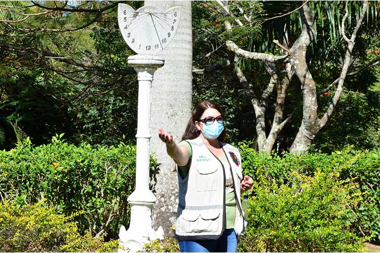 Após um ano de interrupção, Parque da Lajinha realiza visita guiada 1 visita guiada Juliana Guiseline Jessica Pereira