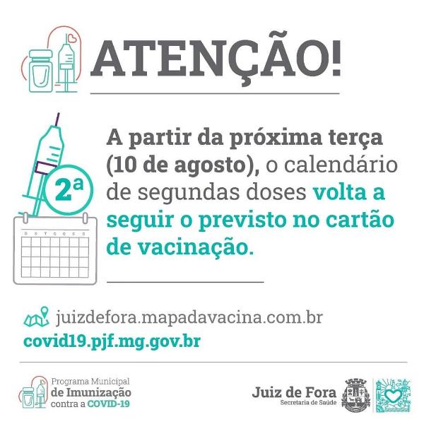 09-08-2021 calendário vacinação PJF3 09-08-2021 calendário vacinação PJF3