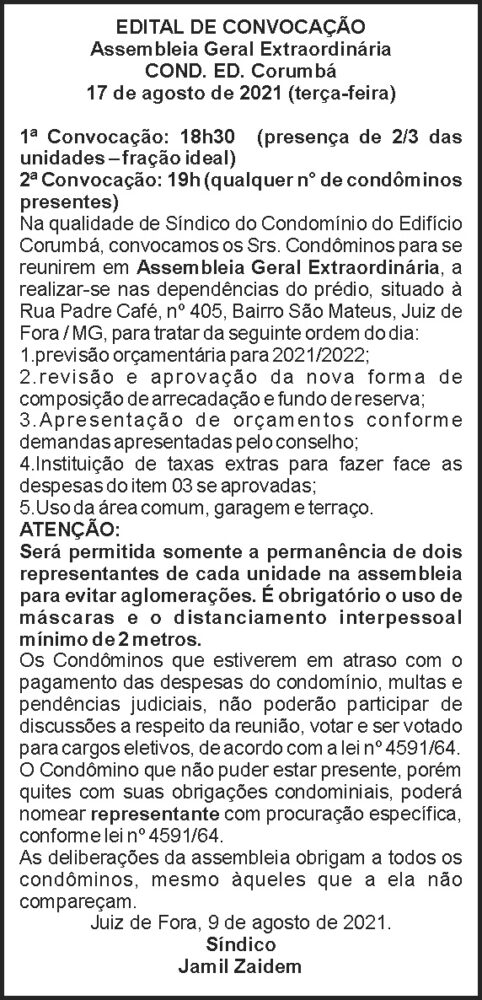 1 CORUMBA
