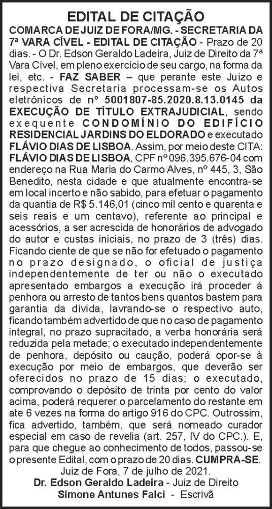 Edital de Citação 4 1 FLAVIO