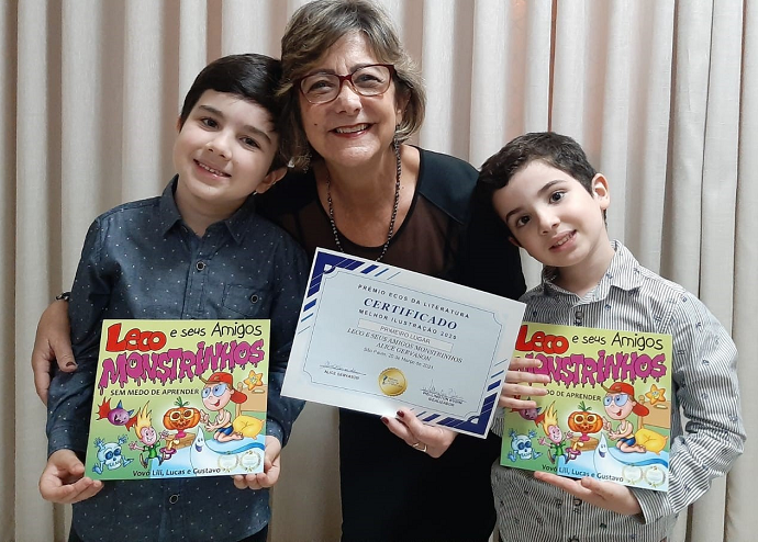 Uma aventura criada por uma vovó e dois netinhos muito espertos 2 Alice gervason e os netinhos Lucas e gustavo