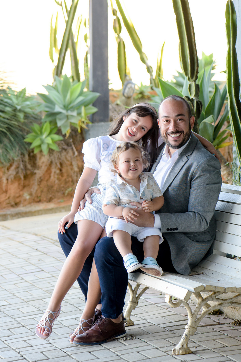 Diogo Souza Gomes com Nina e Hugo Diogo Souza Gomes com Nina e Hugo