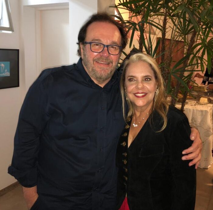 Antenor Salzer Rodrigues e Letícia Fortini Scapim antes da pandemia 1 Antenor Salzer Rodrigues e Letícia Fortini Scapim antes da pandemia