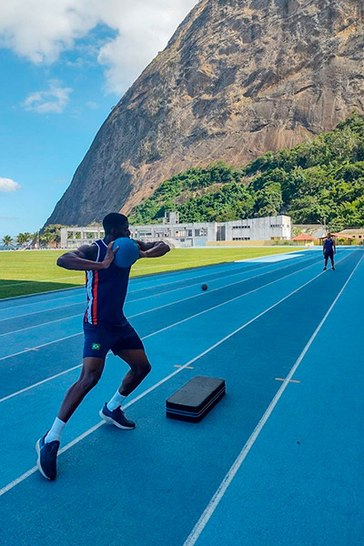 Luiz Maurício é convocado para Sul-Americano sub-23 de lançamento de dardo 2 04 Luiz Mauricio dardo reproducao instagram