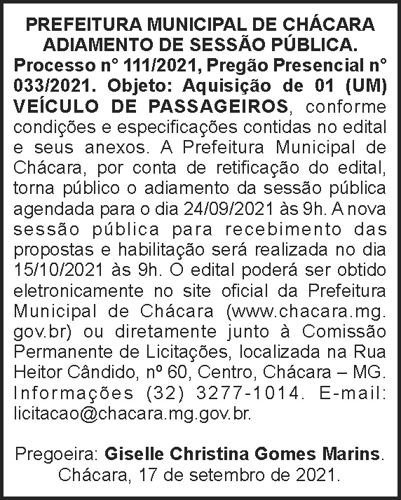 1 CHACARA 111