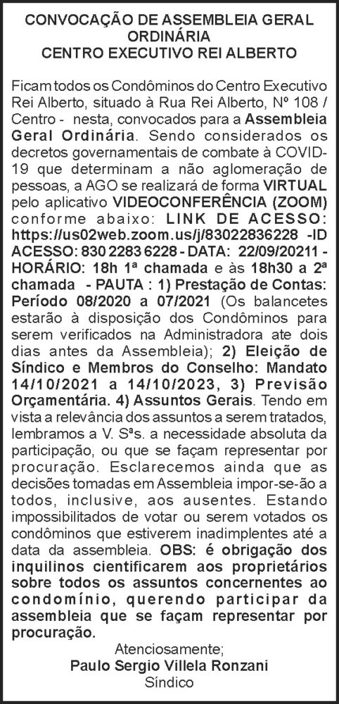 1 REI ALBERTO