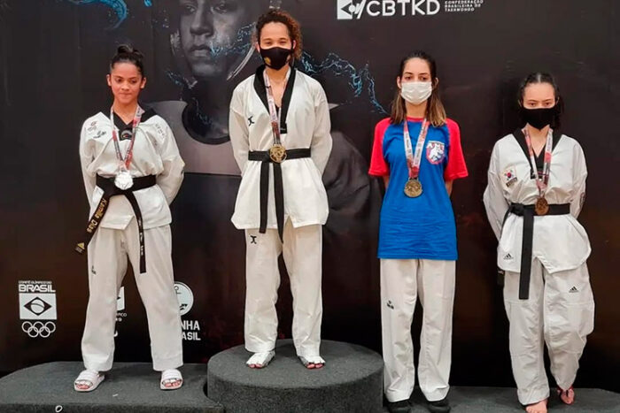 Dany Vitória é campeã do Open Sudeste e vai disputar vaga na seleção de taekwondo 1 Taekwondo Danielly Vitoria Open Sudeste foto arquivo pessoal