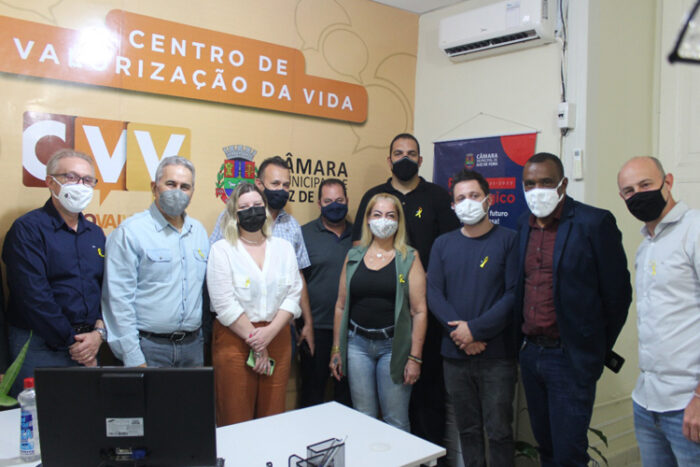 Espaço físico do Centro de Valorização da Vida é inaugurado na Câmara de JF 1 cvv inauguracao cmjf