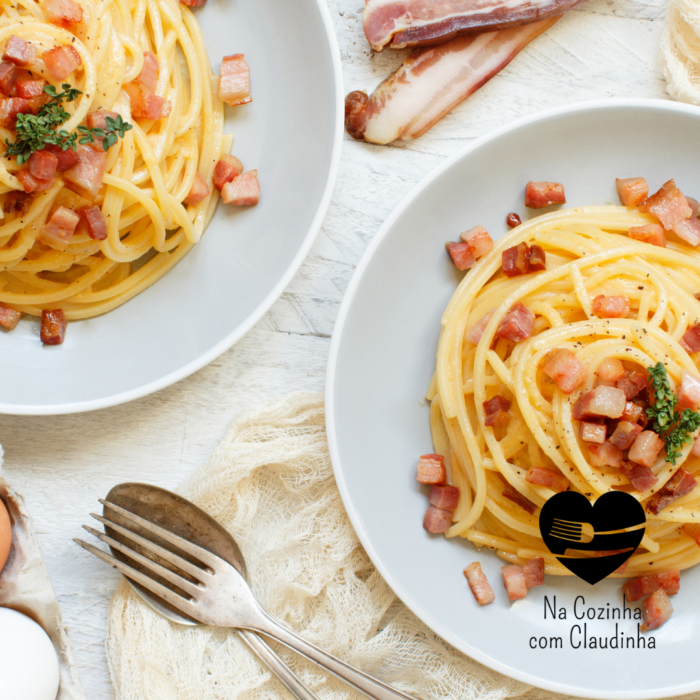 Macarrão à Carbonara 1 Macarrão à Carbonara