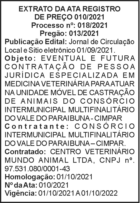Extrato de ata registro 4 1 CIMPAR