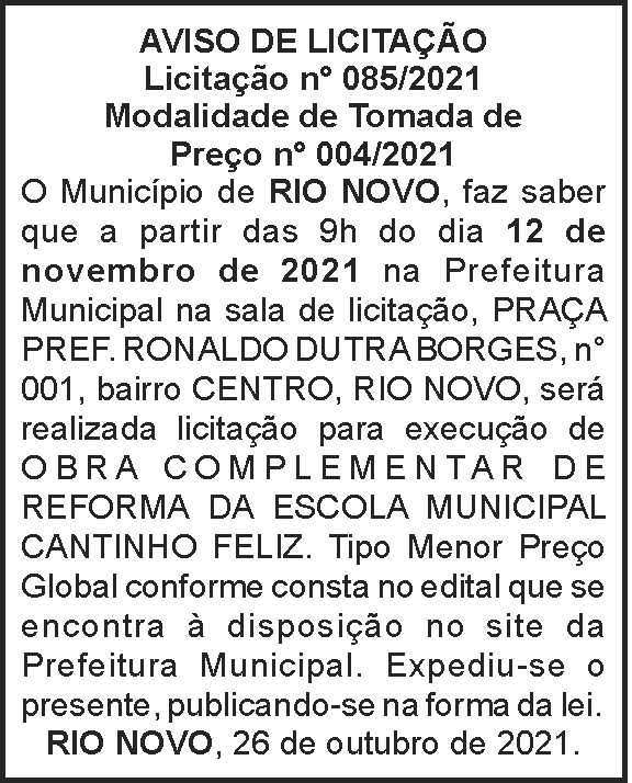 1 RIO NOVO 085