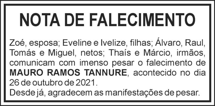 Nota de falecimento 4 1 TANURE