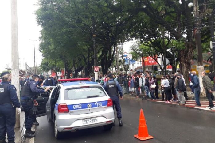 Jovem tem celular furtado após ser atropelada no Centro 1 20 10 2021 atropelamento centro